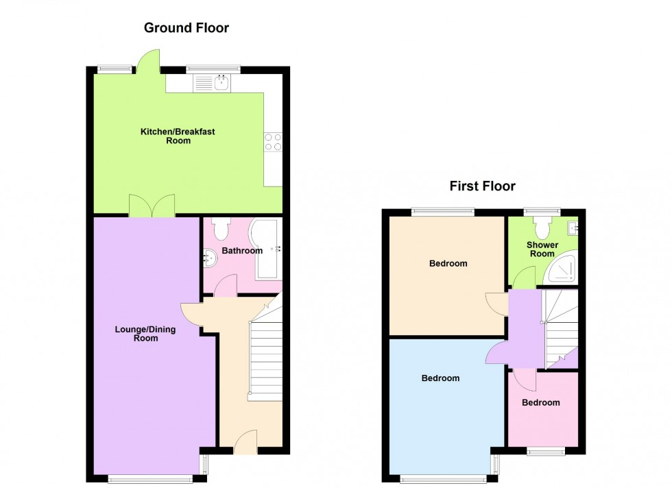 Floorplan for Ramsden Drive, Collier Row, Romford