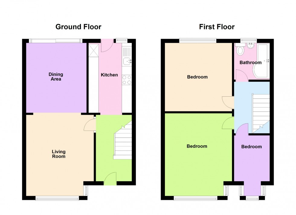 Floorplan for Mashiters Hill, Romford