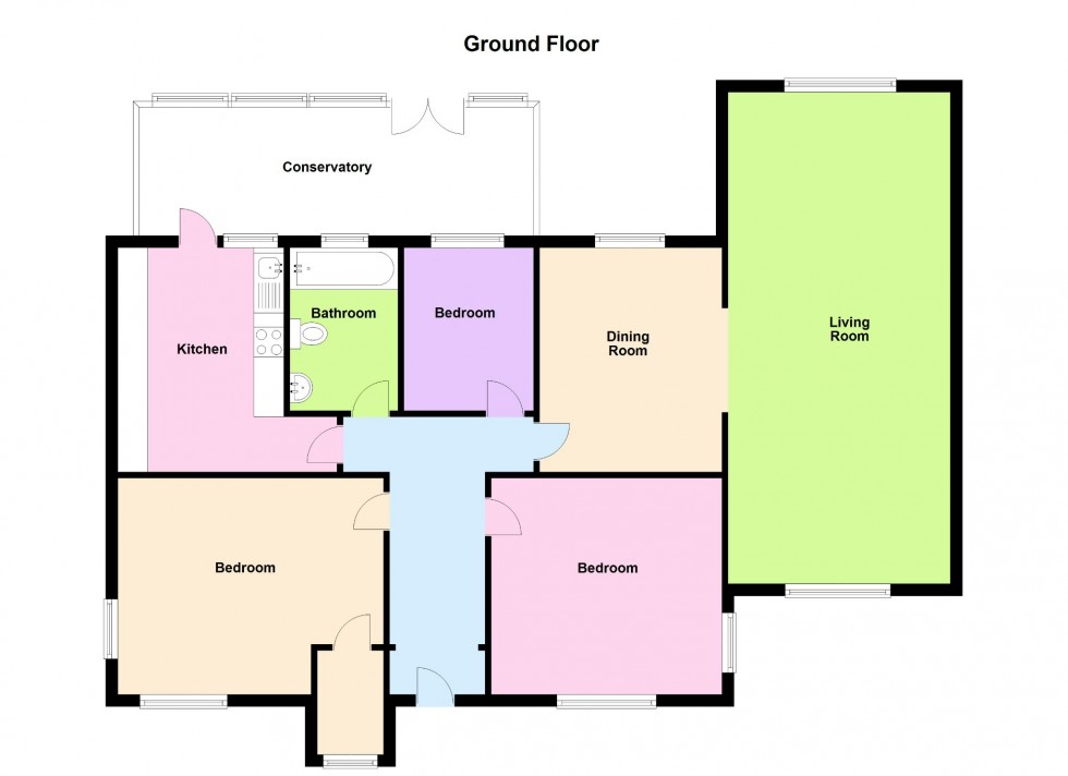 Floorplan for Fullers Lane, Collier Row, Romford