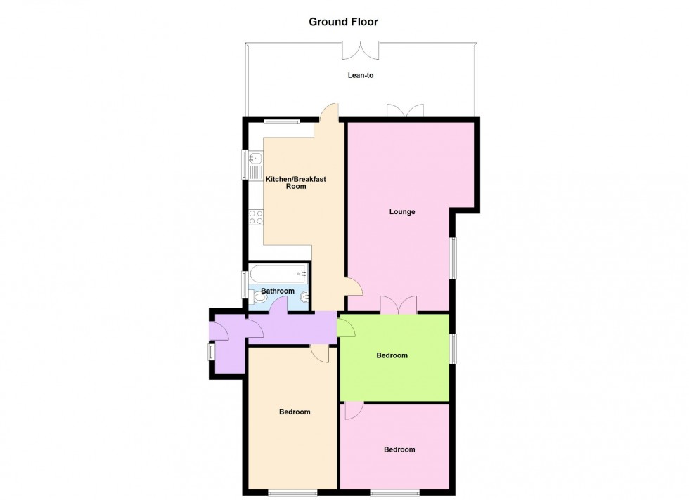 Floorplan for Ascension Road, Collier Row, Romford